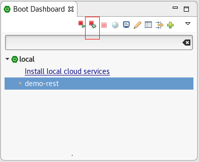 Debugging spring boot with eclipse