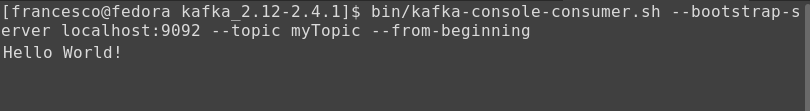 Single Node–Single Broker Cluster