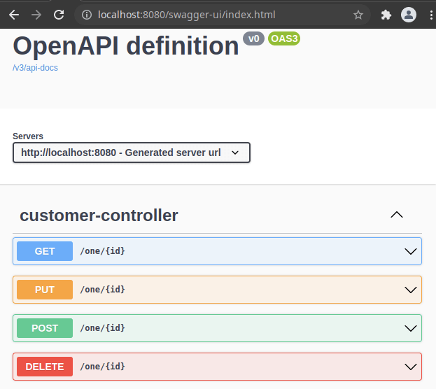 swagger ui spring boot