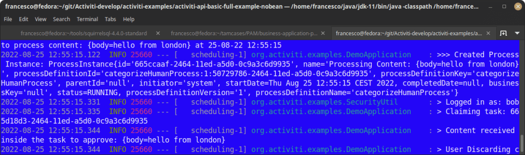 spring boot activiti tutorial