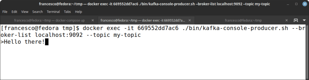 how to run apache kafka with docker