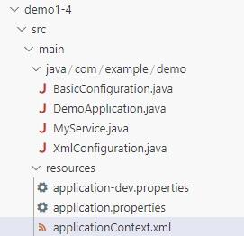 spring boot xml configuration