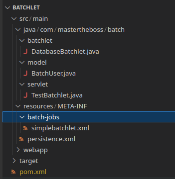 jakarta batchlet tutorial step-by-step